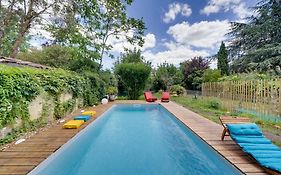 Bordeaux centre, Appartement privatif et chambres privées, piscine, parking